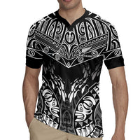 Custom New Zealand Fishing Rugby Jersey Aotearoa Maori Koru LT05 - Polynesian Pride