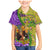 Personalised Hawaii Mardi Gras Family Matching Mermaid Dress and Hawaiian Shirt Polynesian Pattern With Glitter Style LT05 Son's Shirt Yellow - Polynesian Pride