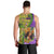 Personalised Hawaii Mardi Gras Men Tank Top Polynesian Pattern With Glitter Style LT05 - Polynesian Pride