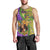 Personalised Hawaii Mardi Gras Men Tank Top Polynesian Pattern With Glitter Style LT05 - Polynesian Pride