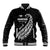 Custom New Zealand Marathon Baseball Jacket Maori Style