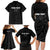 Custom New Zealand Marathon Family Matching Long Sleeve Bodycon Dress and Hawaiian Shirt Maori Style