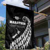 New Zealand Marathon Garden Flag Maori Style LT05 - Polynesian Pride