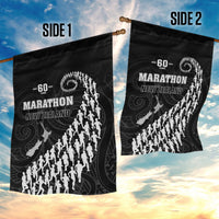 New Zealand Marathon Garden Flag Maori Style LT05 - Polynesian Pride