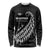 Custom New Zealand Marathon Long Sleeve Shirt Maori Style