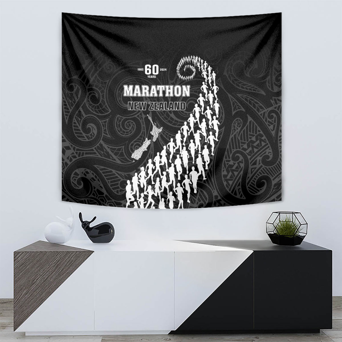 New Zealand Marathon Tapestry Maori Style LT05 - Polynesian Pride