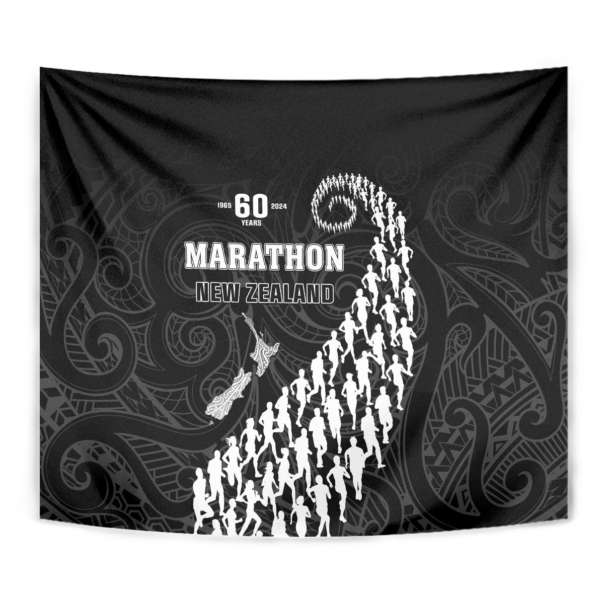 New Zealand Marathon Tapestry Maori Style LT05 - Polynesian Pride
