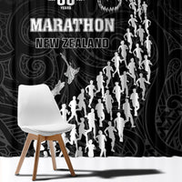 New Zealand Marathon Window Curtain Maori Style LT05 - Polynesian Pride