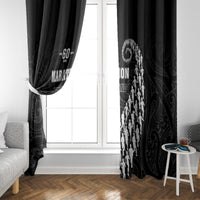 New Zealand Marathon Window Curtain Maori Style LT05 - Polynesian Pride