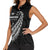 Custom New Zealand Marathon Women Sleeveless Polo Shirt Maori Style