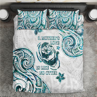 New Zealand Aotearoa Hari Ra Mama Bedding Set A Mother's Love Is Like No Otter LT05 White - Polynesian Pride