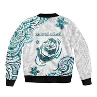 New Zealand Aotearoa Hari Ra Mama Bomber Jacket A Mother's Love Is Like No Otter LT05 - Polynesian Pride