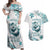 New Zealand Aotearoa Hari Ra Mama Couples Matching Off Shoulder Maxi Dress and Hawaiian Shirt A Mother's Love Is Like No Otter