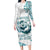 New Zealand Aotearoa Hari Ra Mama Family Matching Long Sleeve Bodycon Dress and Hawaiian Shirt A Mother's Love Is Like No Otter