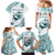 New Zealand Aotearoa Hari Ra Mama Family Matching Mermaid Dress and Hawaiian Shirt A Mother's Love Is Like No Otter