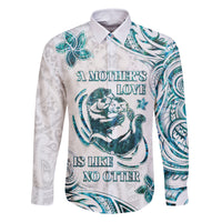 New Zealand Aotearoa Hari Ra Mama Family Matching Off The Shoulder Long Sleeve Dress and Hawaiian Shirt A Mother's Love Is Like No Otter