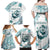 New Zealand Aotearoa Hari Ra Mama Family Matching Off Shoulder Maxi Dress and Hawaiian Shirt A Mother's Love Is Like No Otter