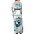 New Zealand Aotearoa Hari Ra Mama Family Matching Off Shoulder Maxi Dress and Hawaiian Shirt A Mother's Love Is Like No Otter