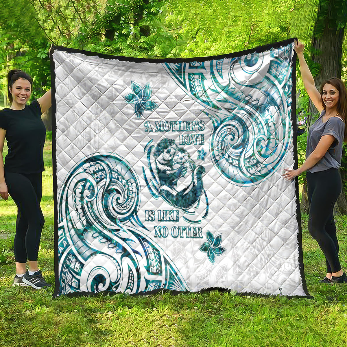 New Zealand Aotearoa Hari Ra Mama Quilt A Mother's Love Is Like No Otter