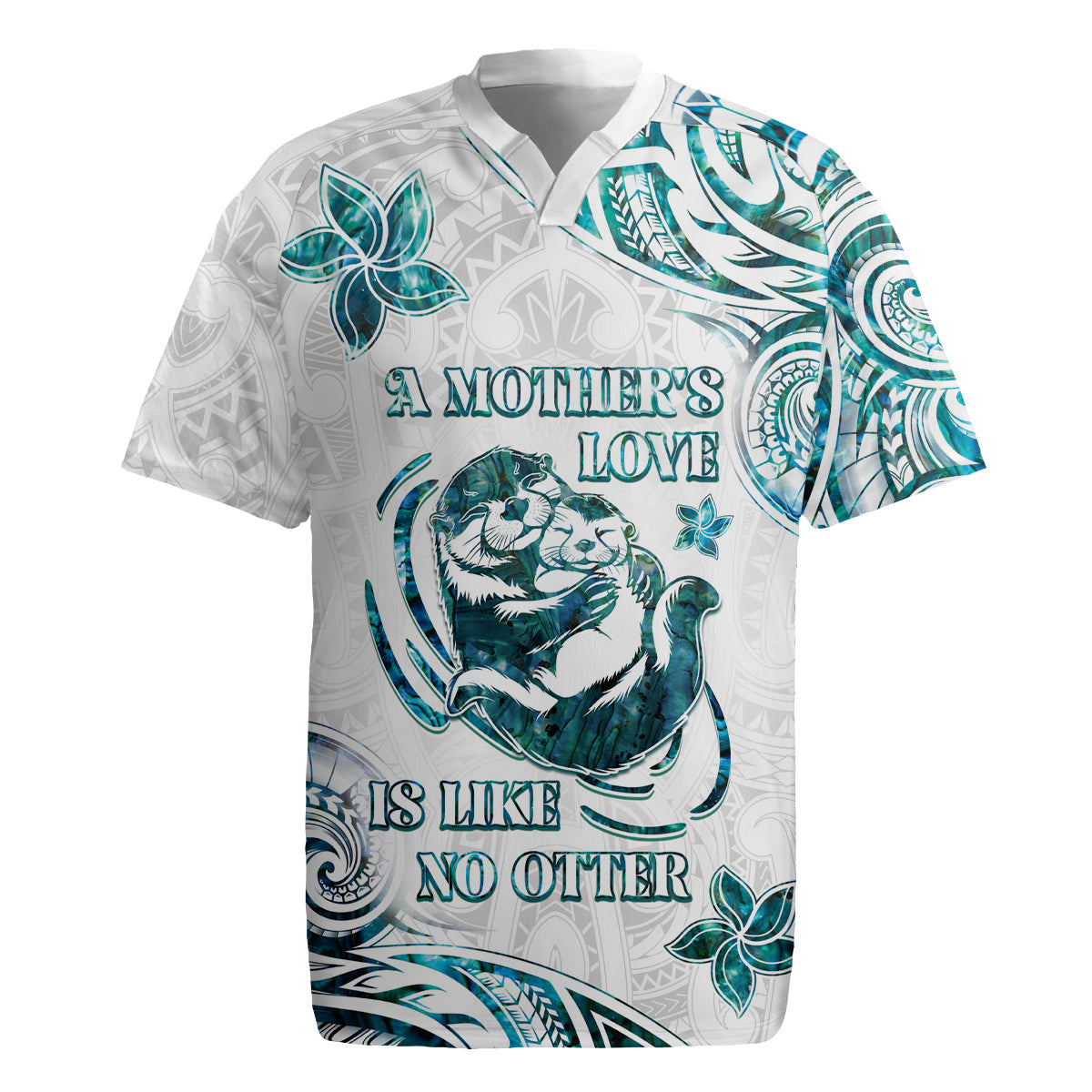 New Zealand Aotearoa Hari Ra Mama Rugby Jersey A Mother's Love Is Like No Otter