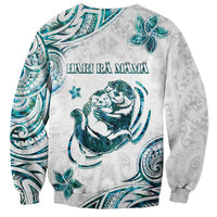 New Zealand Aotearoa Hari Ra Mama Sweatshirt A Mother's Love Is Like No Otter LT05 - Polynesian Pride