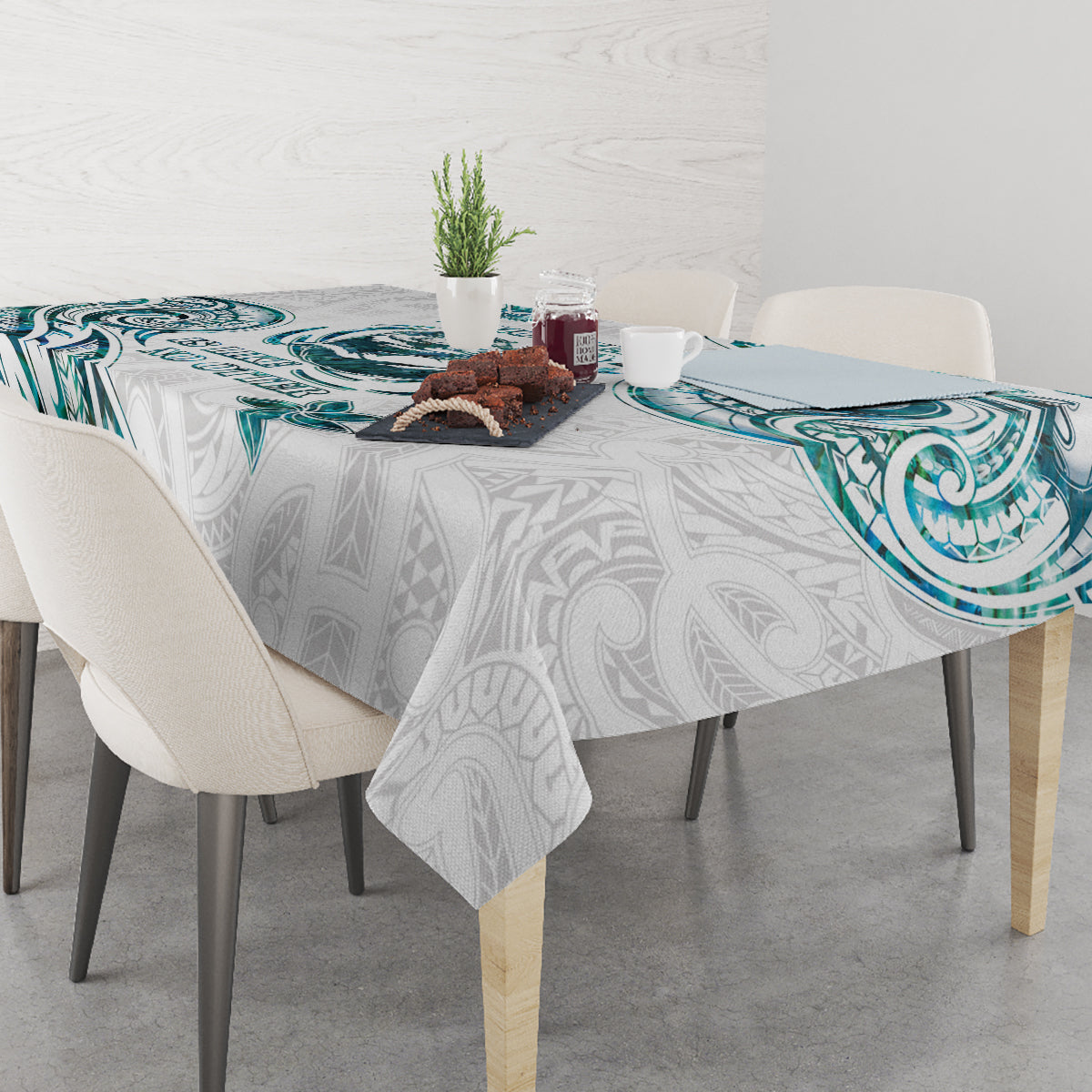 New Zealand Aotearoa Hari Ra Mama Tablecloth A Mother's Love Is Like No Otter LT05 - Polynesian Pride