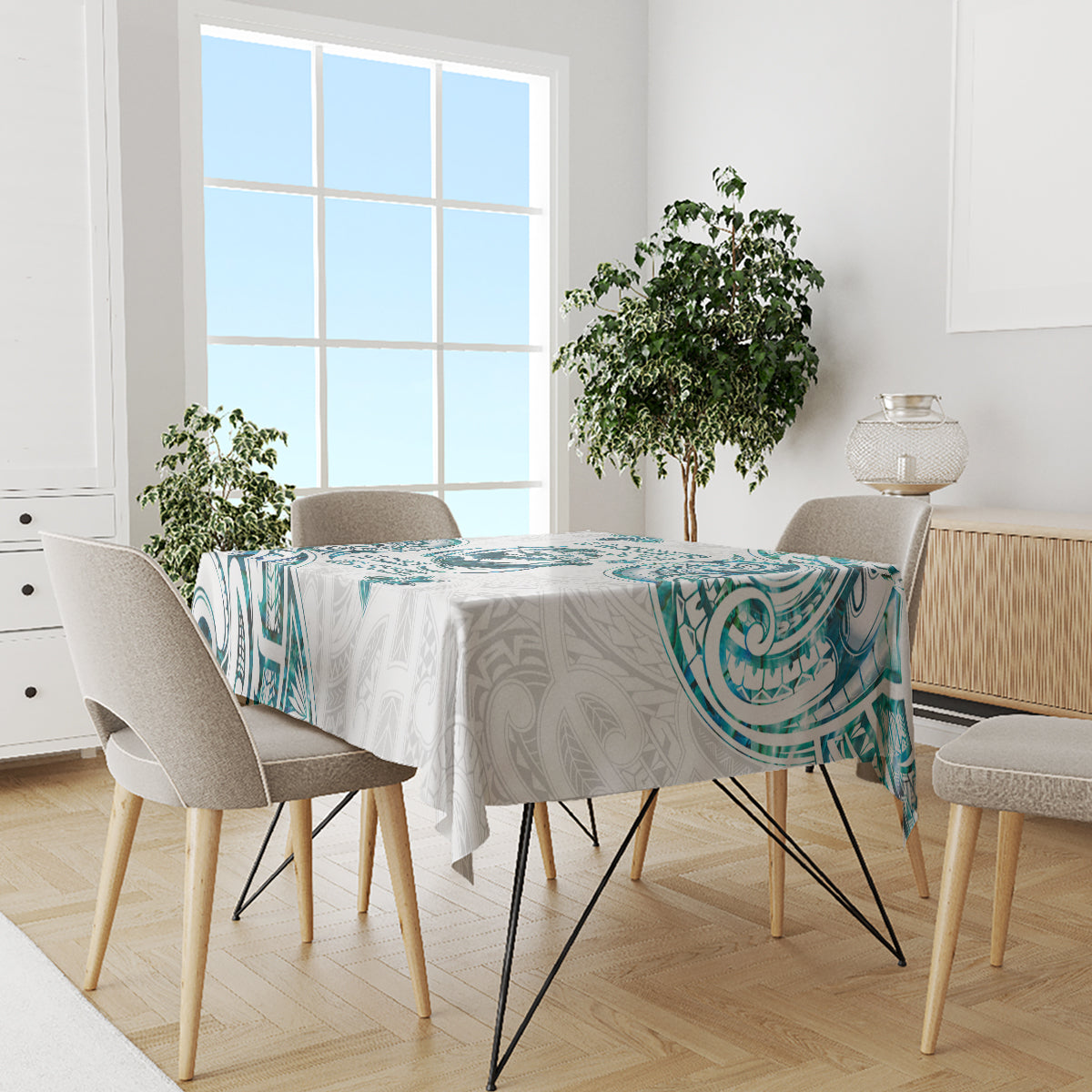 New Zealand Aotearoa Hari Ra Mama Tablecloth A Mother's Love Is Like No Otter LT05 - Polynesian Pride