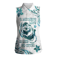 New Zealand Aotearoa Hari Ra Mama Women Sleeveless Polo Shirt A Mother's Love Is Like No Otter
