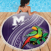 Manua High School Beach Blanket Polynesian Tribal Pattern LT05 - Polynesian Pride