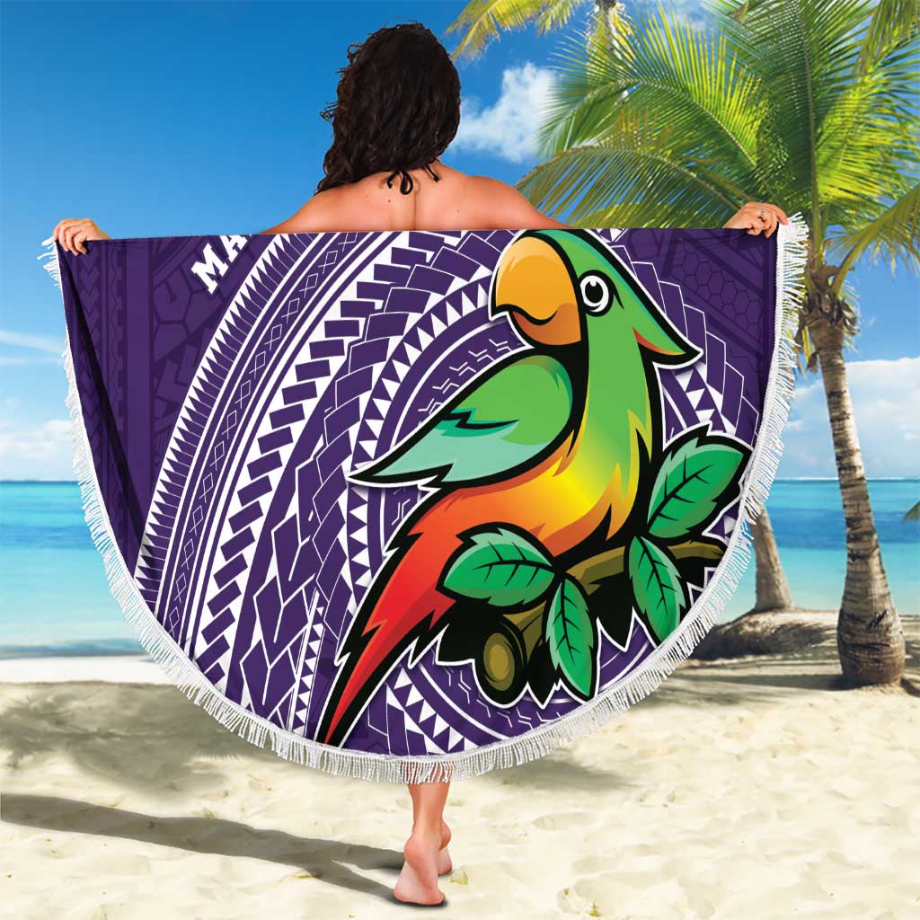 Manua High School Beach Blanket Polynesian Tribal Pattern LT05 - Polynesian Pride