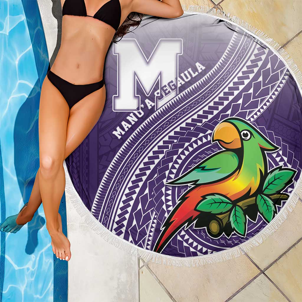 Manua High School Beach Blanket Polynesian Tribal Pattern LT05 - Polynesian Pride