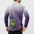 Personalized Manua High School Button Sweatshirt Polynesian Tribal Pattern