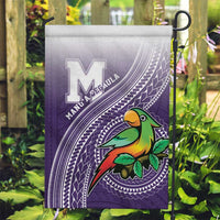 Manua High School Garden Flag Polynesian Tribal Pattern
