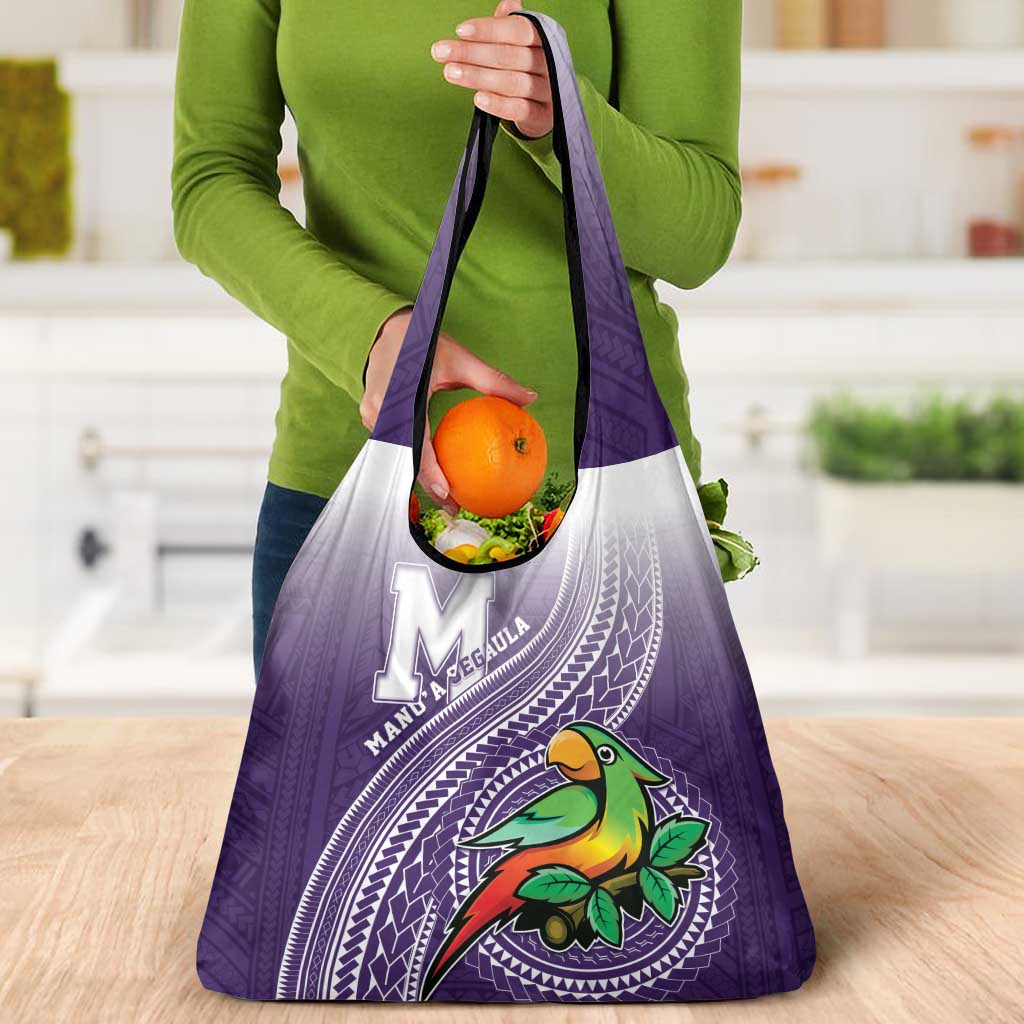 Manua High School Grocery Bag Polynesian Tribal Pattern LT05 - Polynesian Pride