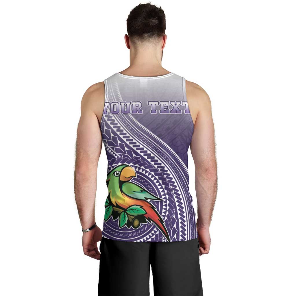 Personalized Manua High School Men Tank Top Polynesian Tribal Pattern LT05 - Polynesian Pride