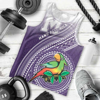 Personalized Manua High School Men Tank Top Polynesian Tribal Pattern LT05 - Polynesian Pride