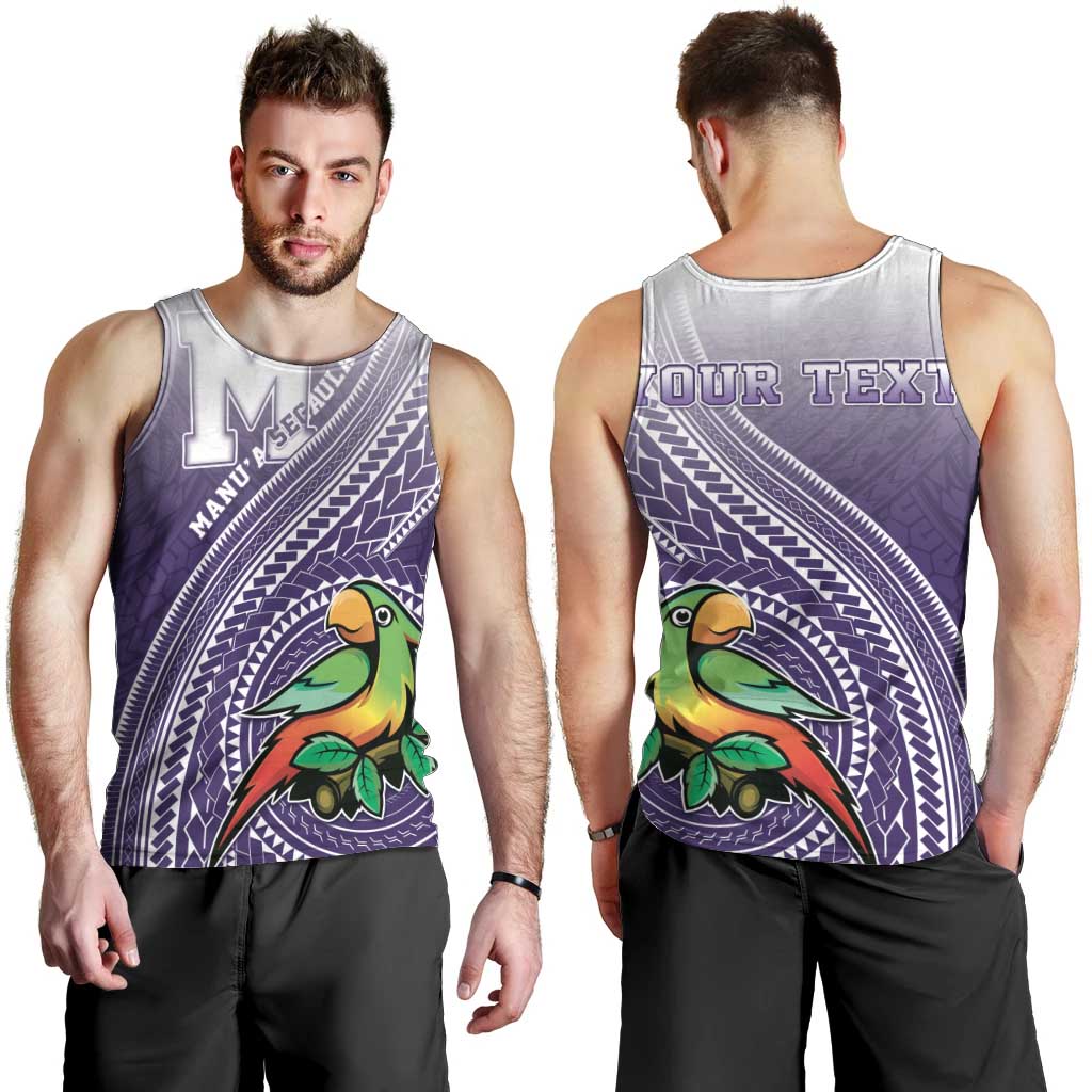 Personalized Manua High School Men Tank Top Polynesian Tribal Pattern LT05 - Polynesian Pride