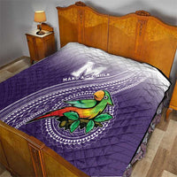 Manua High School Quilt Polynesian Tribal Pattern