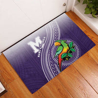 Manua High School Rubber Doormat Polynesian Tribal Pattern LT05 - Polynesian Pride