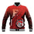 Personalized Fagaitua High School Baseball Jacket Polynesian Tribal Pattern