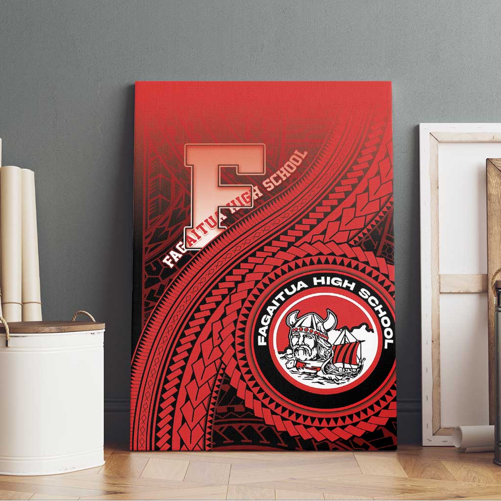 Fagaitua High School Canvas Wall Art Polynesian Tribal Pattern LT05 - Polynesian Pride