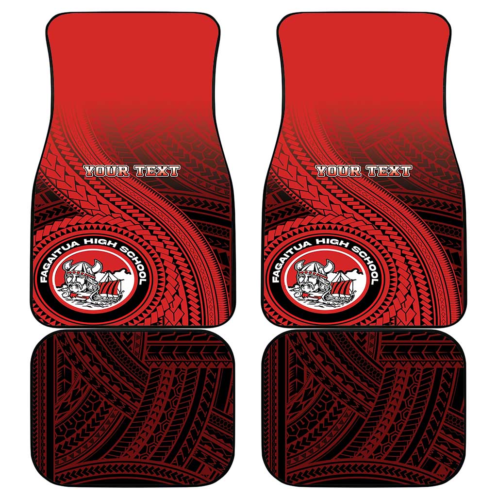 Fagaitua High School Car Mats Polynesian Tribal Pattern LT05 - Polynesian Pride