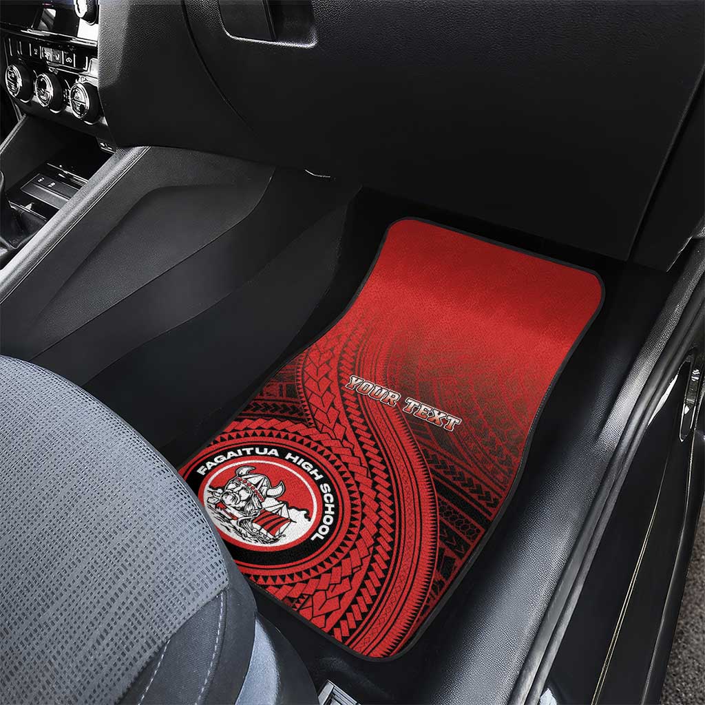 Fagaitua High School Car Mats Polynesian Tribal Pattern LT05 - Polynesian Pride