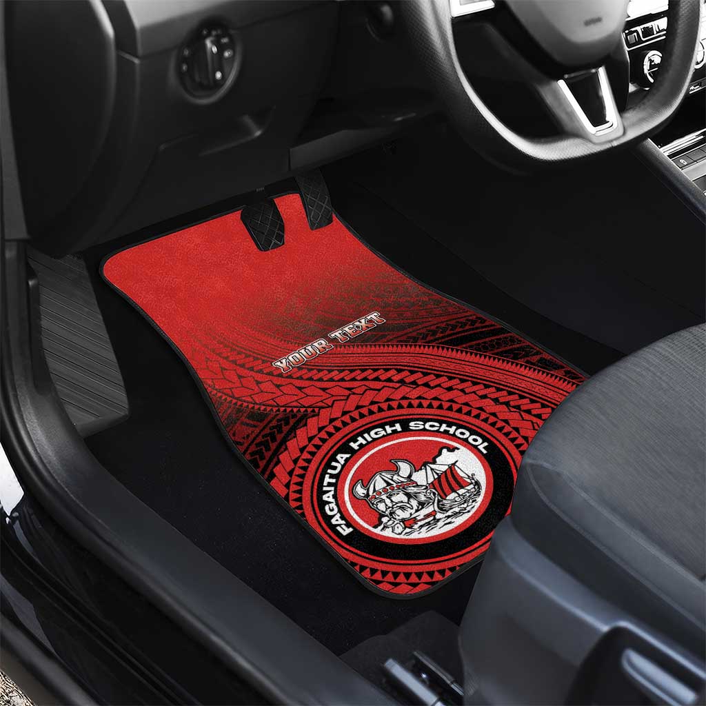 Fagaitua High School Car Mats Polynesian Tribal Pattern LT05 - Polynesian Pride