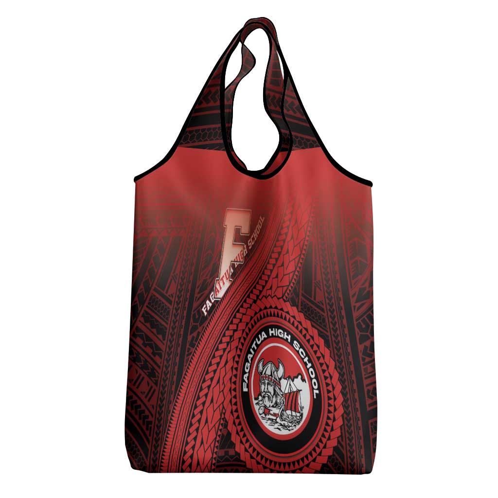Fagaitua High School Grocery Bag Polynesian Tribal Pattern LT05 - Polynesian Pride