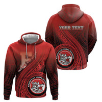 Personalized Fagaitua High School Hoodie Polynesian Tribal Pattern