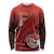 Personalized Fagaitua High School Long Sleeve Shirt Polynesian Tribal Pattern