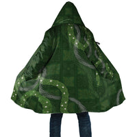 Hawaiian Quilt Cloak Pele Hair Hinahina Lei Green Version LT05 Unisex Green - Polynesian Pride