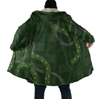 Hawaiian Quilt Cloak Pele Hair Hinahina Lei Green Version LT05 - Polynesian Pride