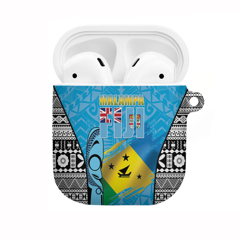 Malampa Fiji Day 2026 AirPods Case Unique Style LT05 Blue - Polynesian Pride
